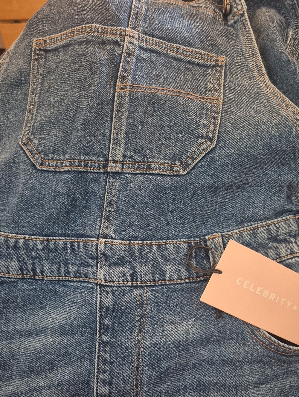 Celebrity Pink Barrel Leg Overalls - Picture 2 of 4